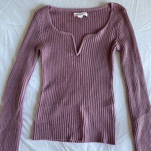 Aeropostale Ribbed Long Sleeve